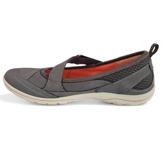 ECCO Mary Jane Sport Flats - gray/pink - (36 EU = US 5-5.5) - Perfect condition - Picture 4 of 13